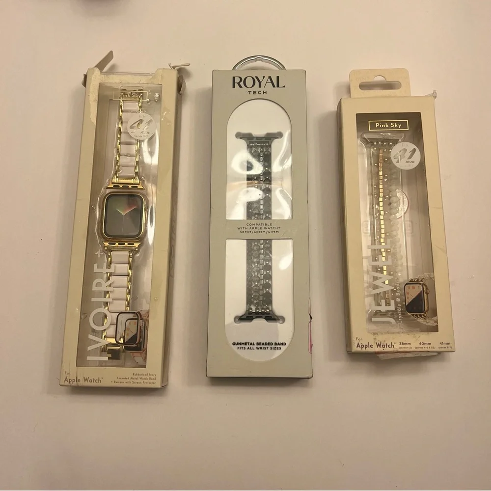 Apple Watch Bands set of 3 (38/40/41mm)